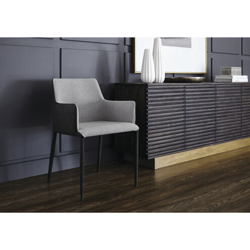 Renee Armour Grey / Dark Slate Dining Armchair